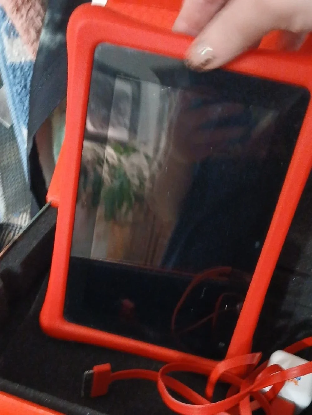 Nabi Tablet with Protective Red Case - Brand Unspecified